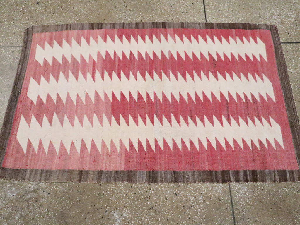 Vintage American Navajo Rug, No.22787 - Galerie Shabab