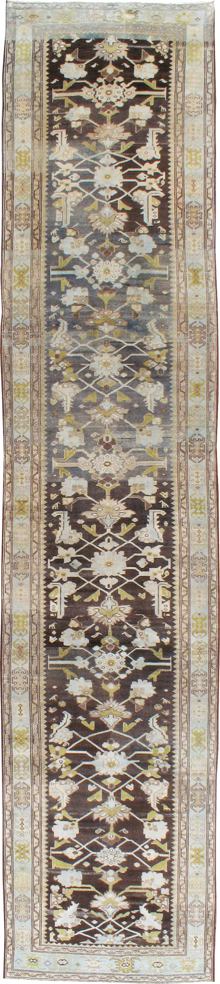 Vintage Persian Malayer Runner, No.22833 - Galerie Shabab