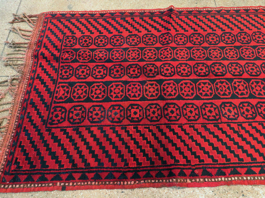 Antique East Turkestan Kirghiz Carpet, No.22958 - Galerie Shabab