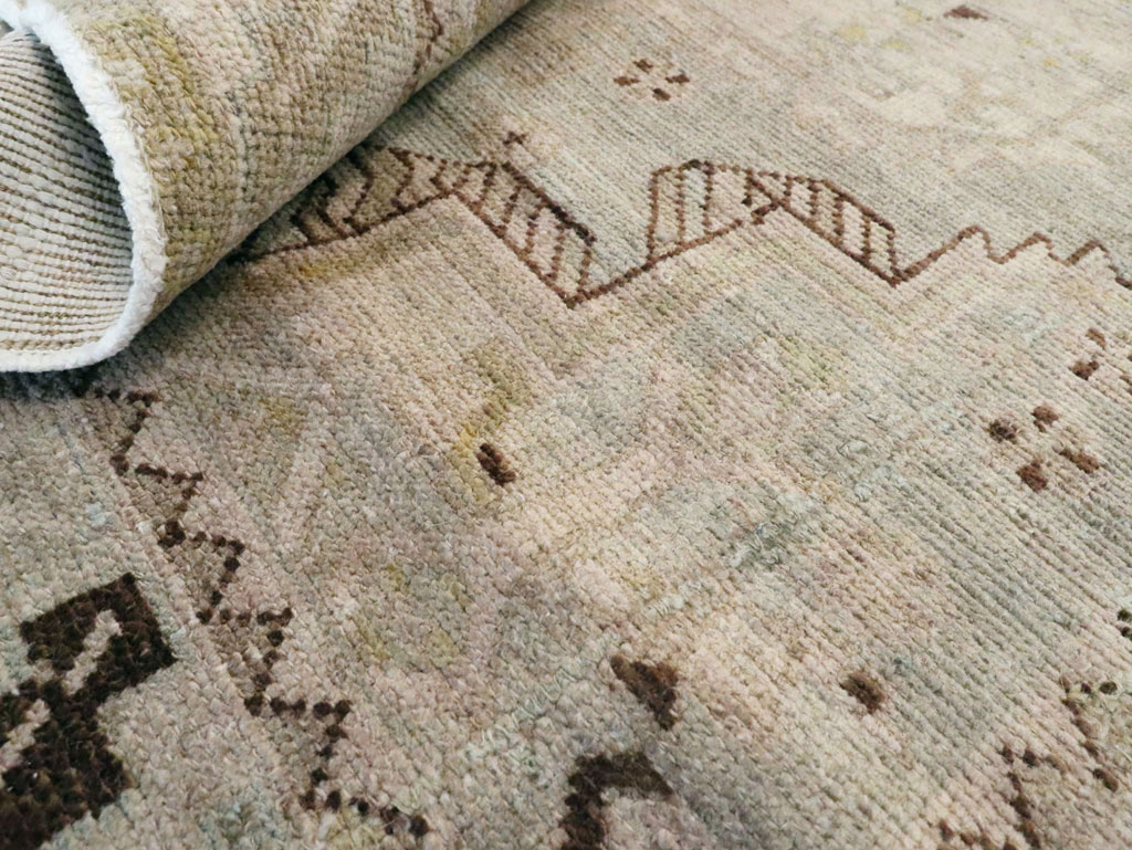 Vintage Persian Malayer Rug, No.22995 - Galerie Shabab