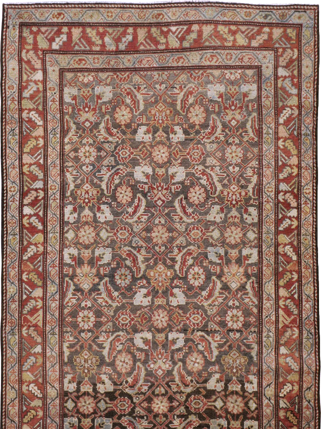 Vintage Persian Malayer Runner, No.23089 - Galerie Shabab