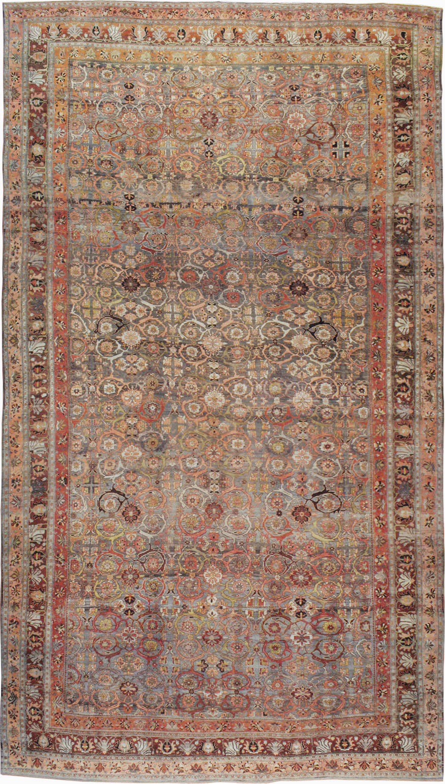 Antique Persian Bidjar Carpet, No.23196 - Galerie Shabab