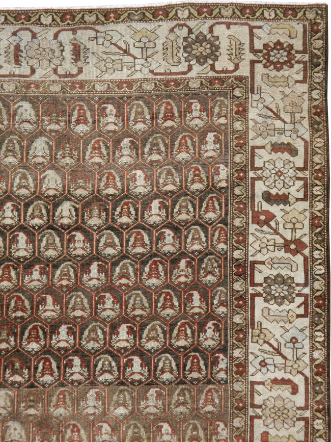 Vintage Persian Malayer Gallery Carpet, No.23217 - Galerie Shabab