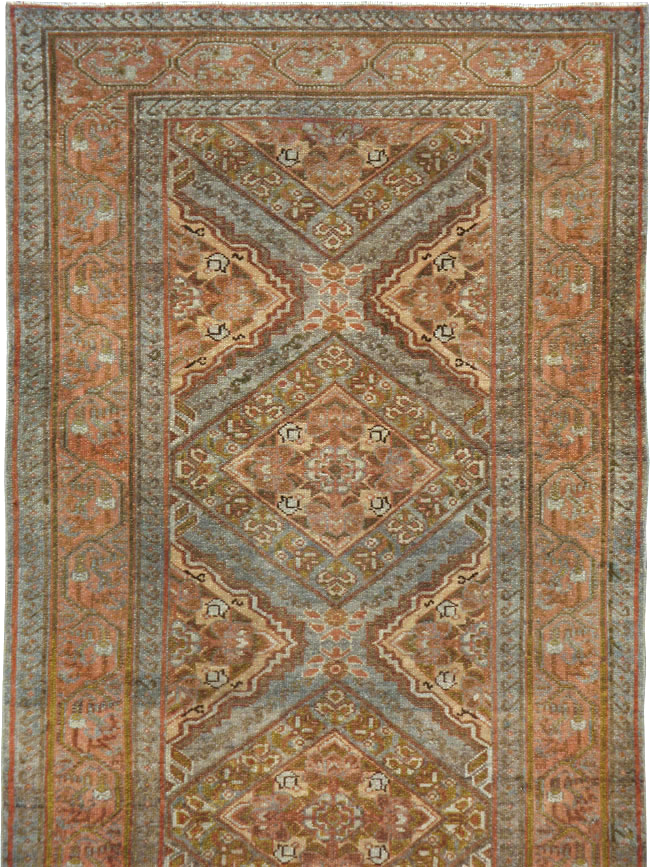 Vintage Persian Malayer Runner, No.23234 - Galerie Shabab