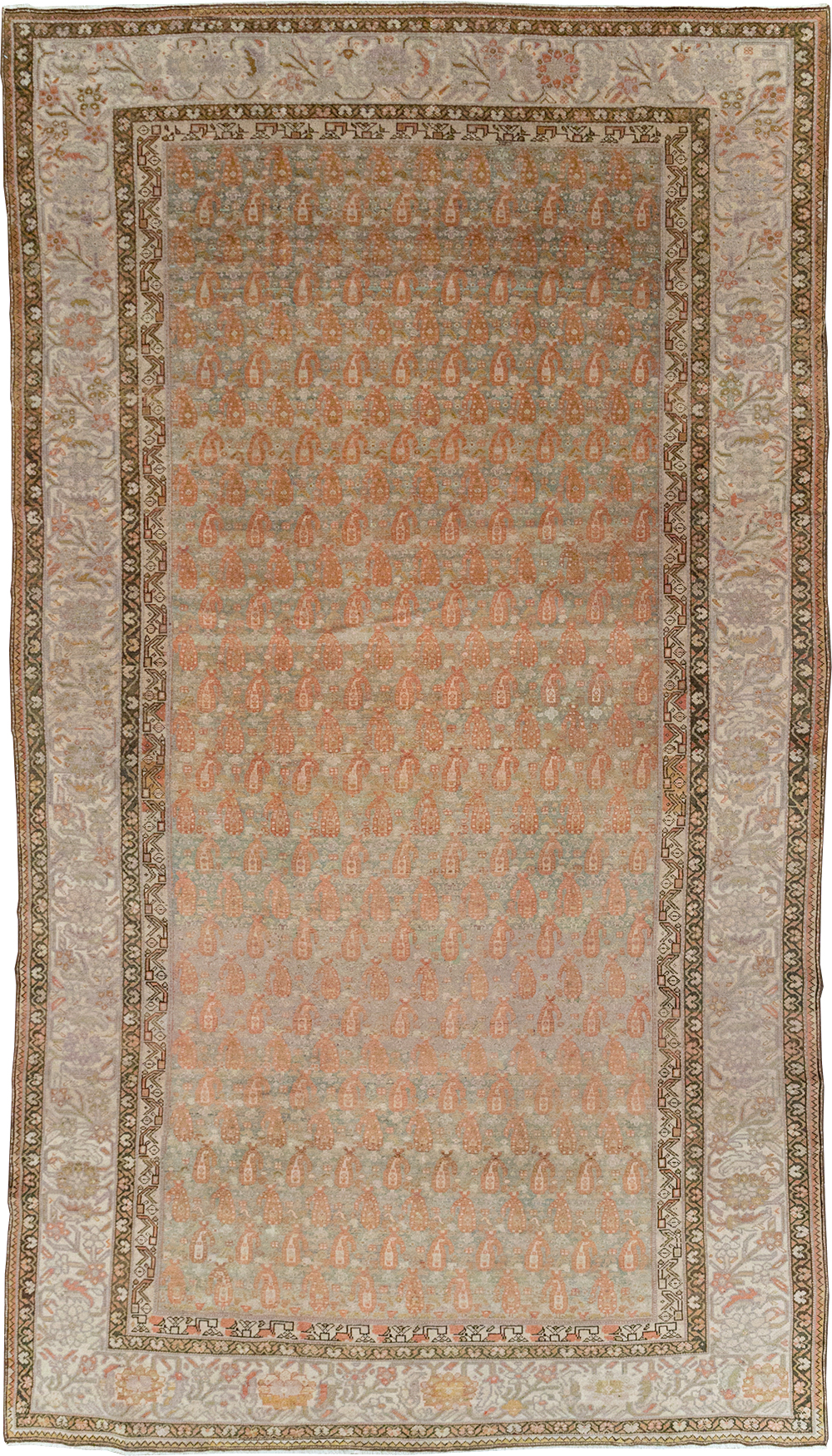 Antique Persian Malayer Gallery Carpet, No.23245 - Galerie Shabab