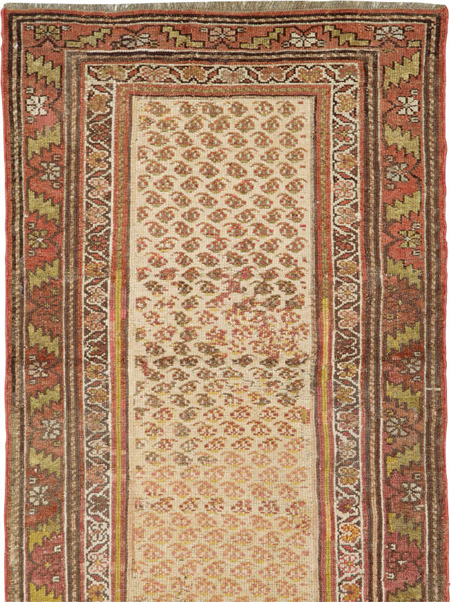 Antique Persian Kurdish Runner, No.23290 - Galerie Shabab