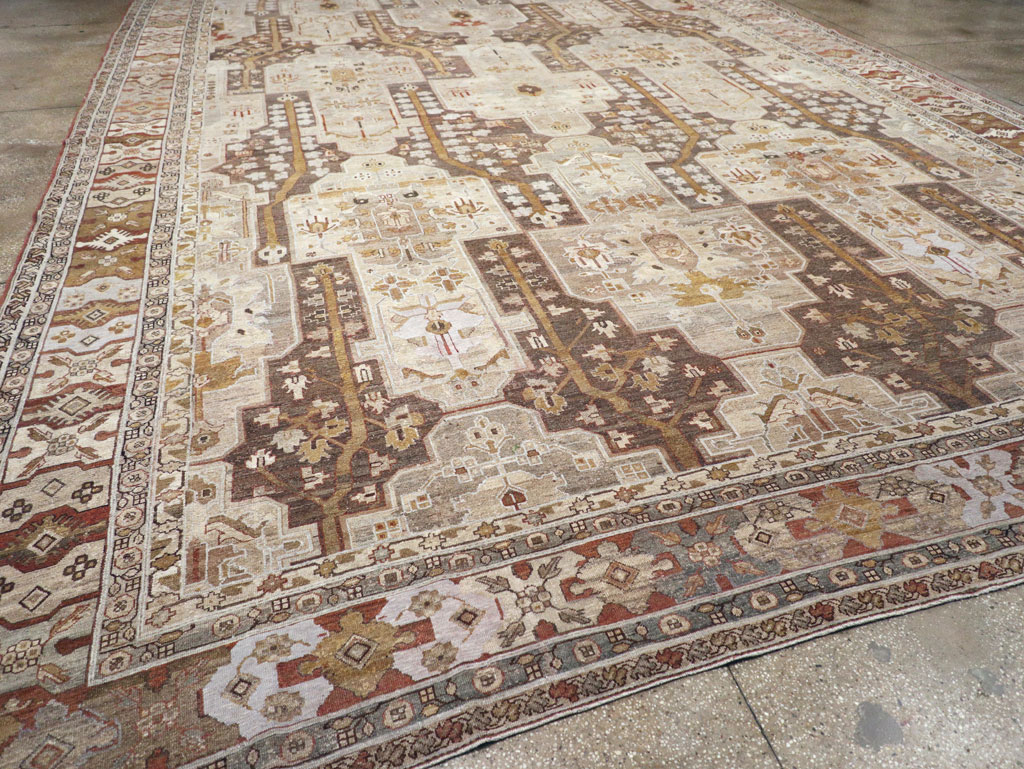 Antique Persian Malayer Oversize Carpet, No.23317 - Galerie Shabab