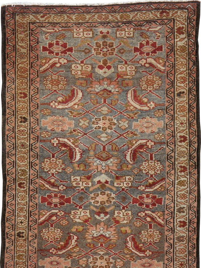 Vintage Persian Malayer Runner, No.23338 - Galerie Shabab
