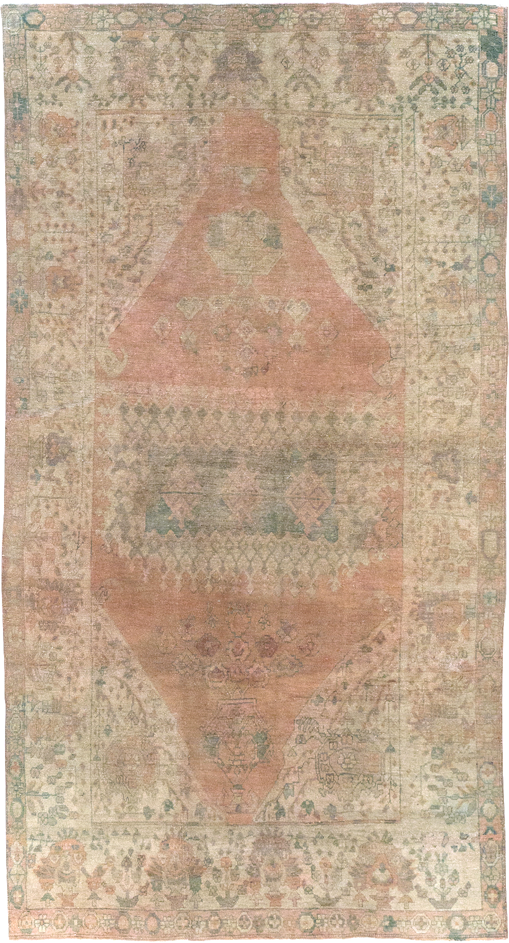 Vintage Turkish Anatolian Gallery Rug, No.23450 - Galerie Shabab
