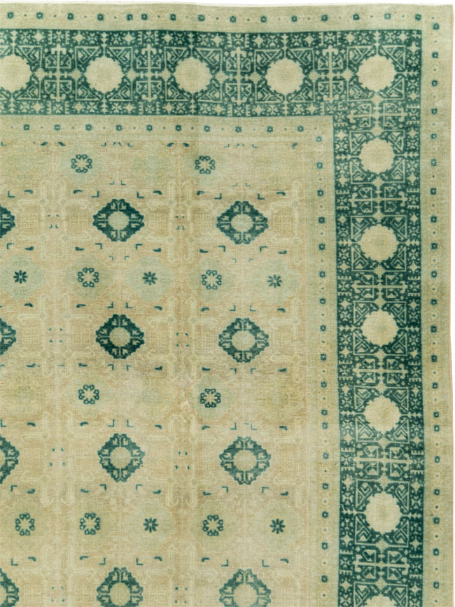 Vintage Persian Tabriz Carpet, No.23476 - Galerie Shabab