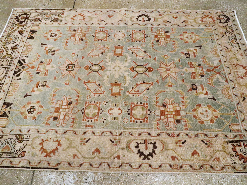 Vintage  Persian Malayer Rug, No.23485 - Galerie Shabab