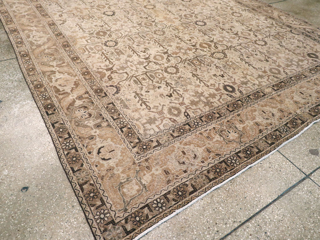 Antique Persian Tabriz Carpet, No.23527 - Galerie Shabab
