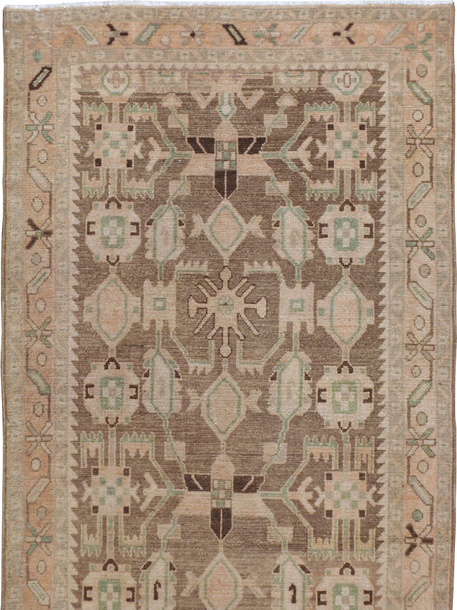 Vintage Persian Malayer Runner, No.23561 - Galerie Shabab