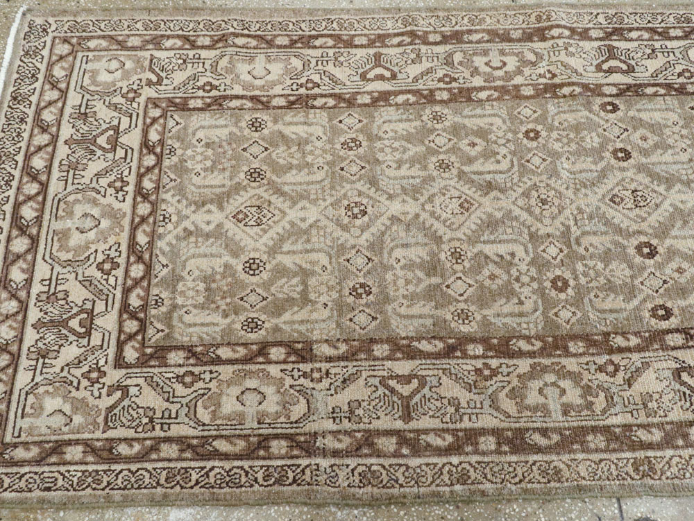 Vintage Persian Malayer Runner, No.23569 - Galerie Shabab