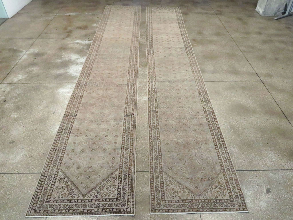 Vintage Persian Malayer Runner (Pair: 1 of 2), No.23592 - Galerie Shabab