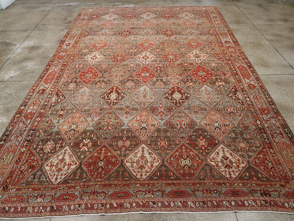 Antique Persian Afshar Carpet, No.23602 - Galerie Shabab