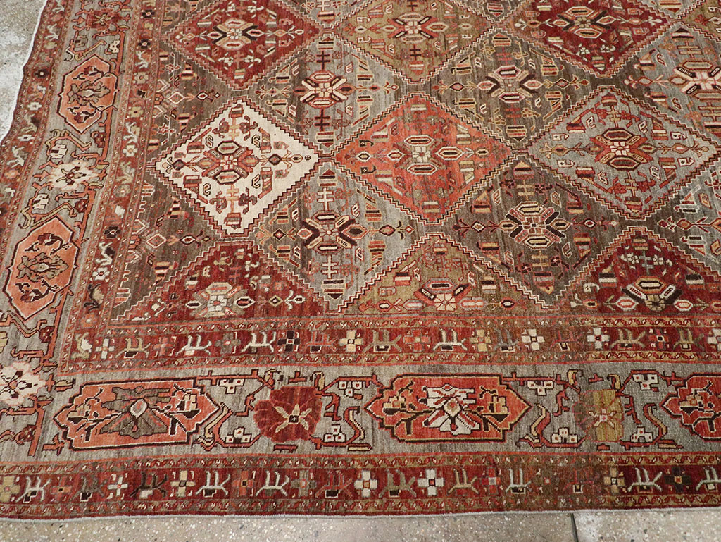 Antique Persian Afshar Carpet, No.23602 - Galerie Shabab