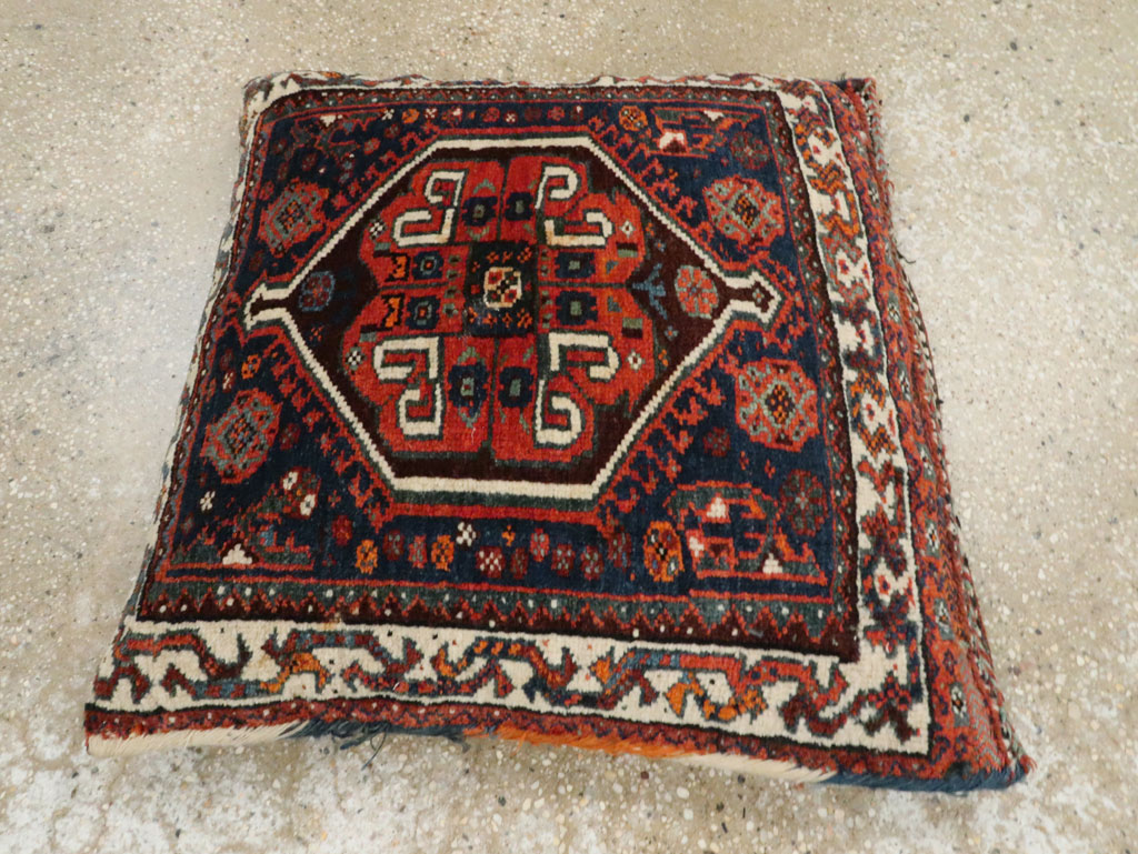 Vintage Persian Northwest Bag Face Pillow, No.23639 - Galerie Shabab