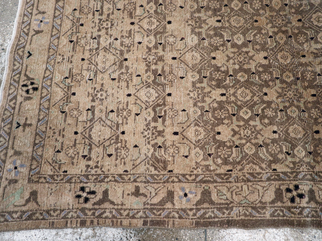 Vintage Persian Malayer Square Rug, No.23674 - Galerie Shabab