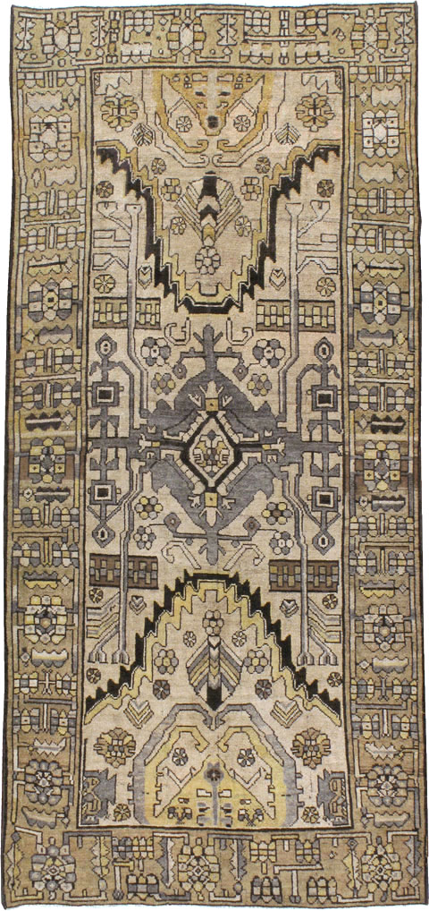 Antique Persian Malayer Rug, No.23682 - Galerie Shabab