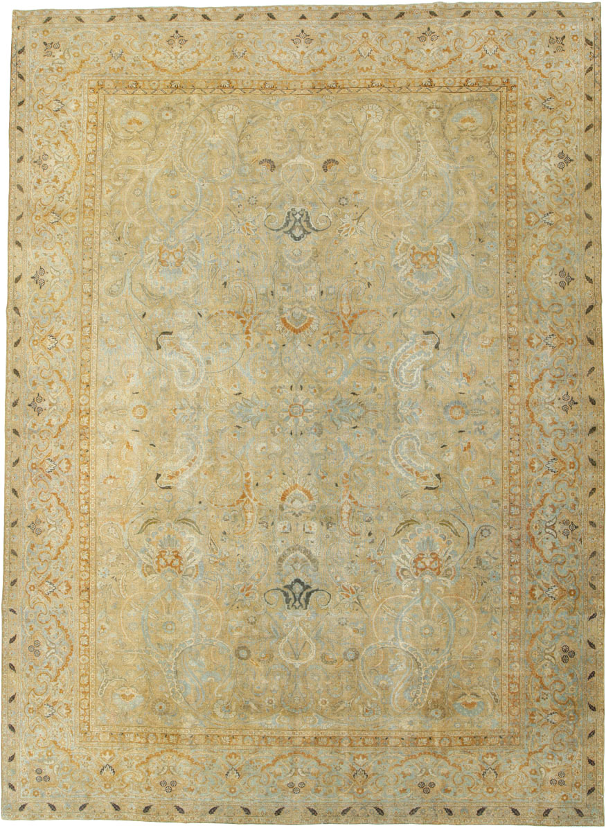 Antique Persian Tabriz Carpet, No.23683 - Galerie Shabab