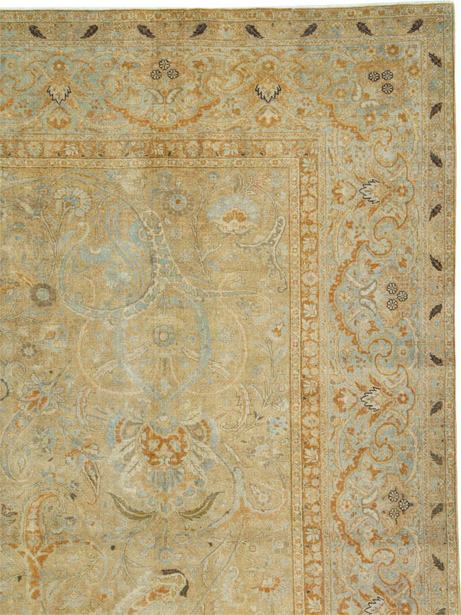 Antique Persian Tabriz Carpet, No.23683 - Galerie Shabab