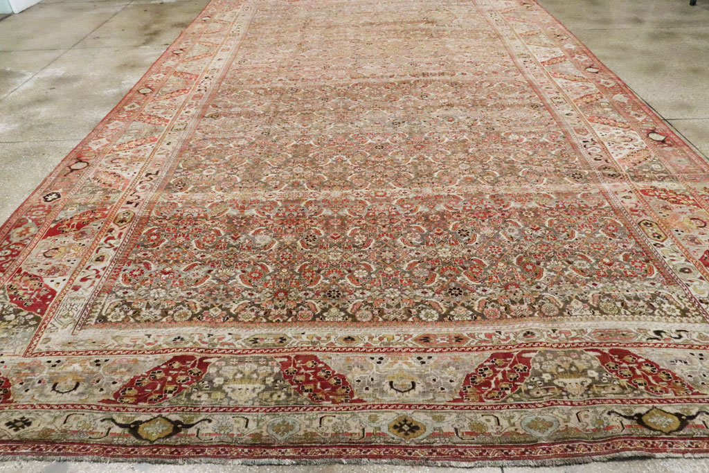 Antique Persian Bidjar Carpet, No.23684 - Galerie Shabab