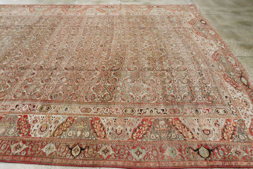 Antique Persian Bidjar Carpet, No.23684 - Galerie Shabab