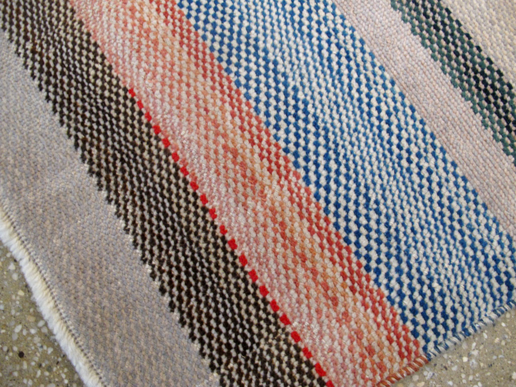 Vintage Persian Malayer Modernist Rug, No.23696 - Galerie Shabab