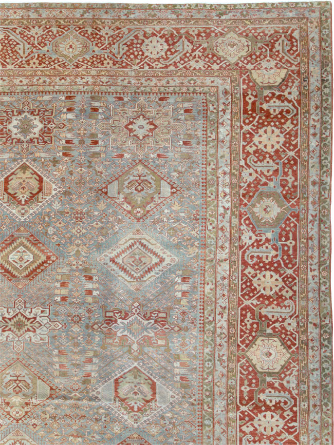 Antique Persian Karajeh Large Oversize Carpet, No.23721 - Galerie Shabab
