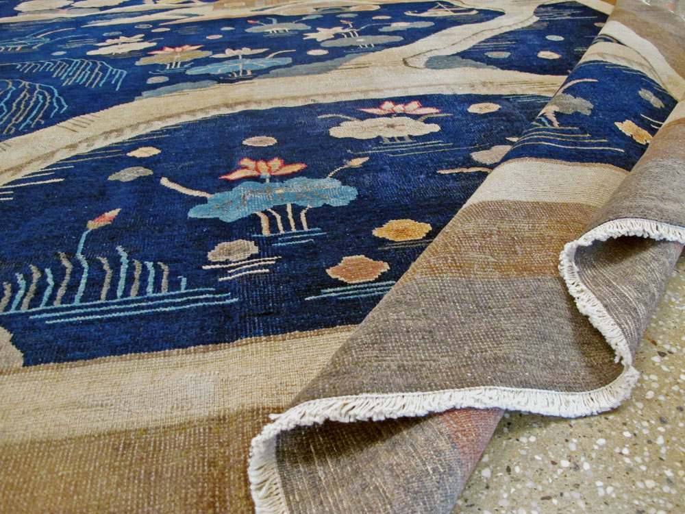 Antique Chinese Peking Carpet, No.23781 - Galerie Shabab