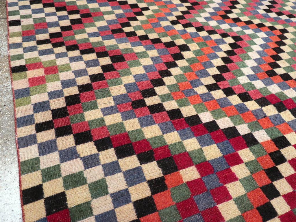 Vintage Turkish Anatolian Accent Carpet, No.23816 - Galerie Shabab