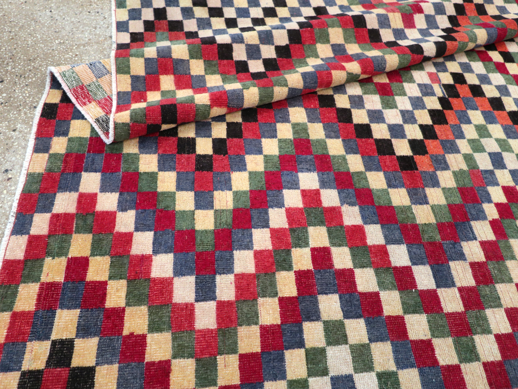 Vintage Turkish Anatolian Accent Carpet, No.23816 - Galerie Shabab