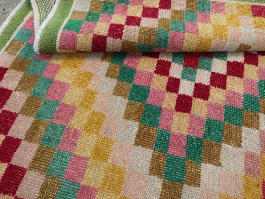 Vintage Anatolian Deco Rug, No.23829 - Galerie Shabab