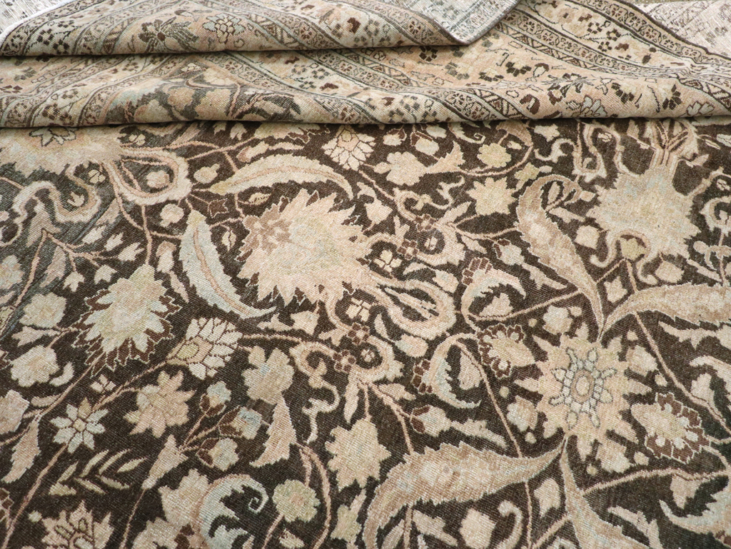 Antique Persian Mashad Carpet, No.23869 - Galerie Shabab