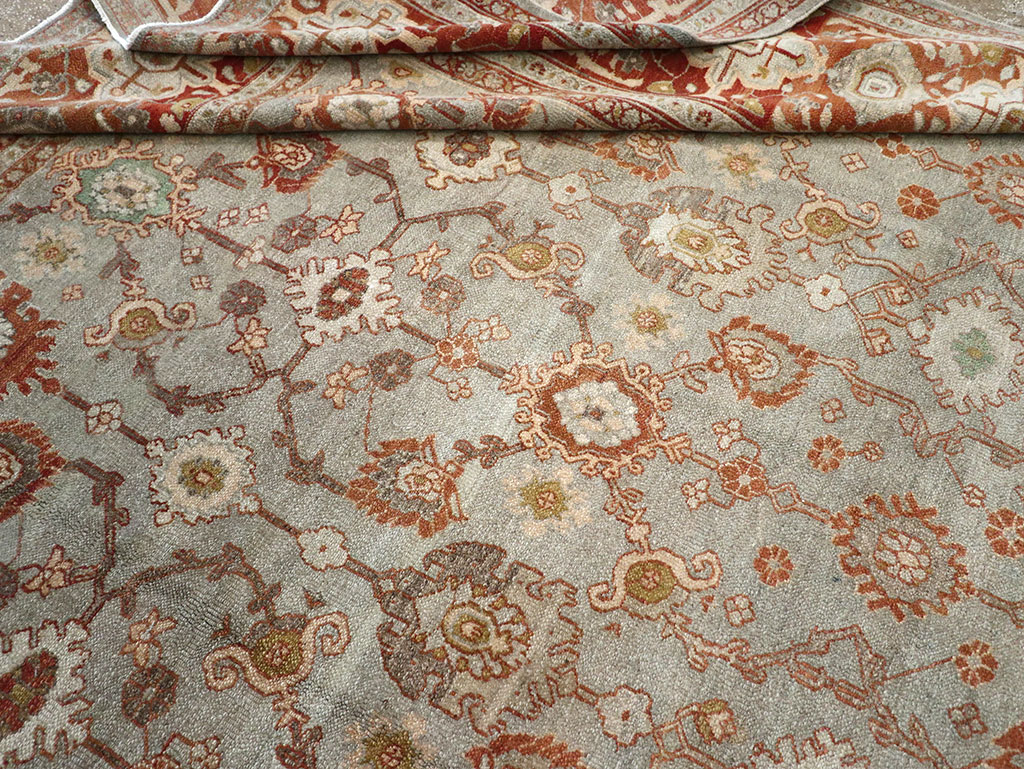 Antique Persian Bibikabad Carpet, No.23926 - Galerie Shabab