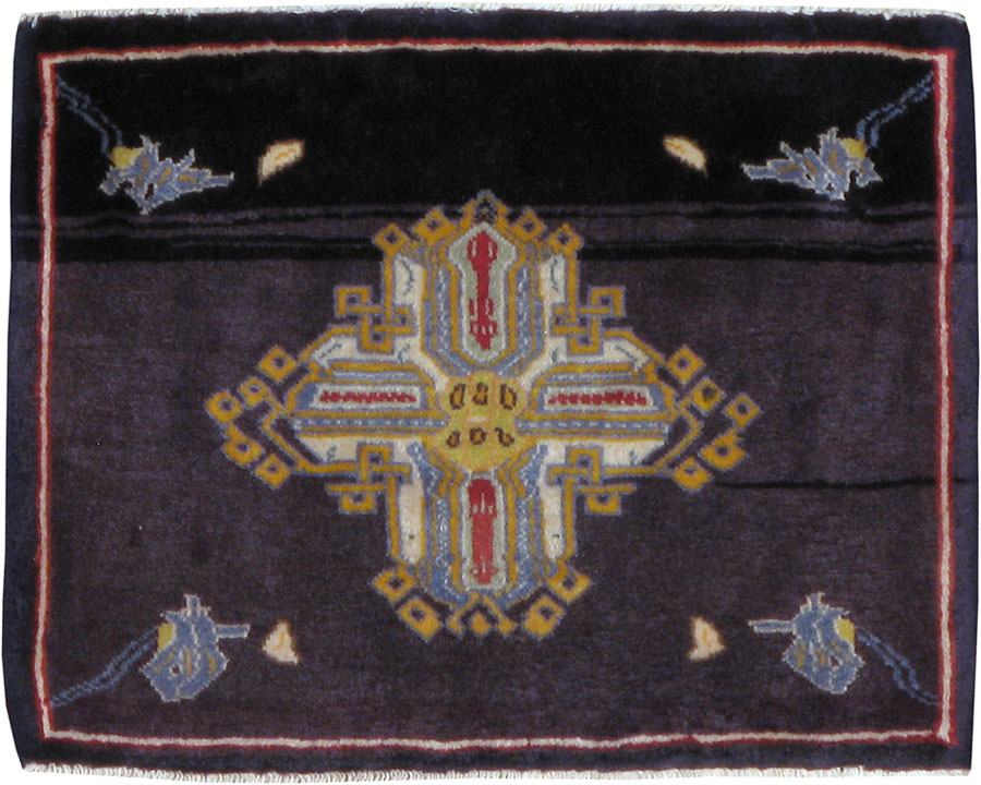 Vintage Persian Kashan Rug (Pair: 1 of 2), No.23949 - Galerie Shabab