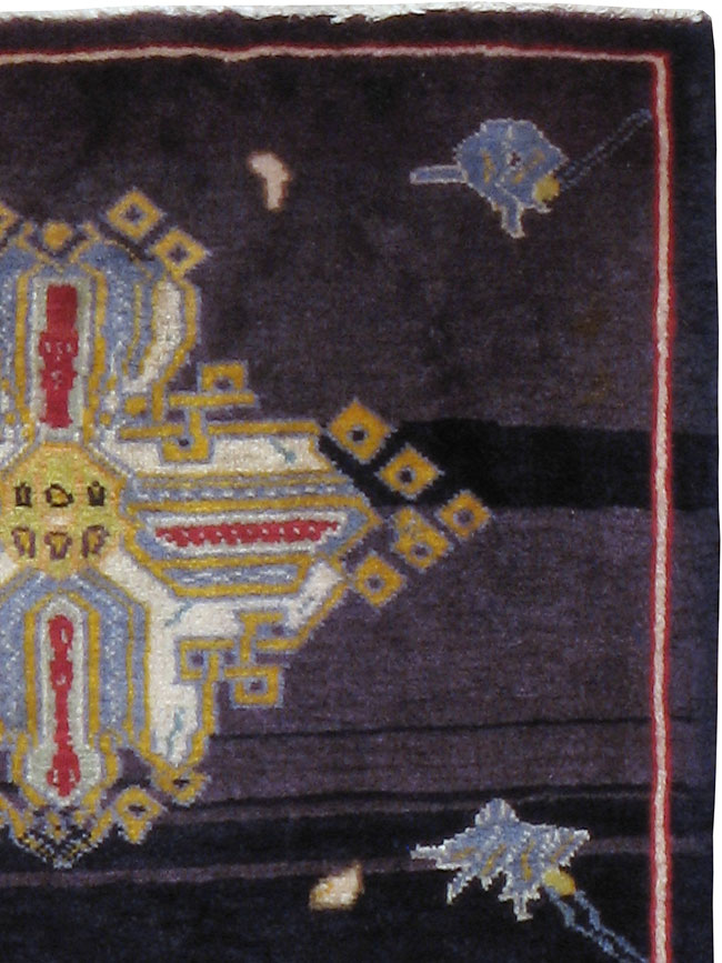 Vintage Persian Kashan Rug (Pair: 2 of 2), No.23950 - Galerie Shabab