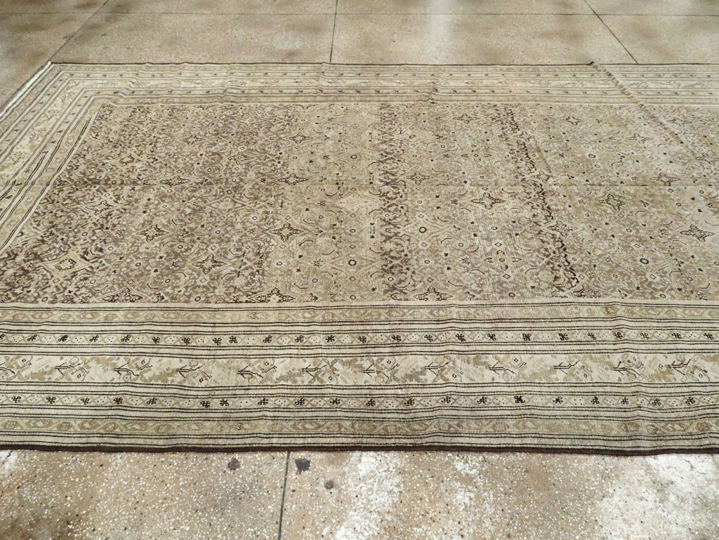 Antique Persian Malayer Gallery Carpet, No.24000 - Galerie Shabab