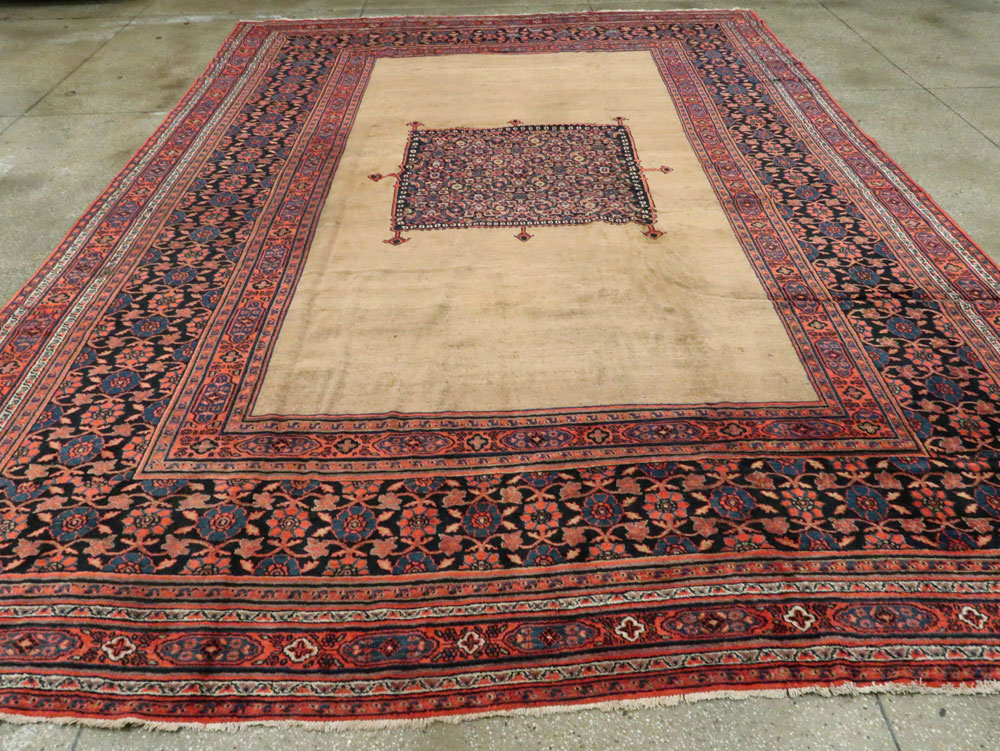 Antique Persian Dorokhsh Carpet, No.24110 - Galerie Shabab