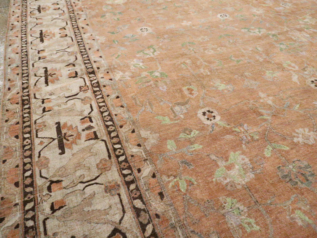 Vintage Persian Sarouk Carpet, No.24211 - Galerie Shabab