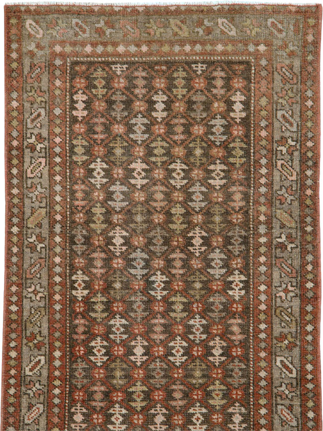 Vintage Persian Malayer Runner, No.24214 - Galerie Shabab