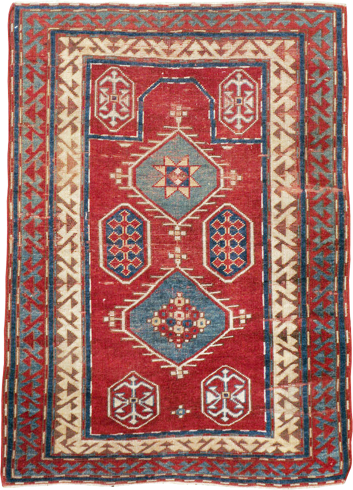Antique Caucasian Kazak Rug, No.24221 - Galerie Shabab