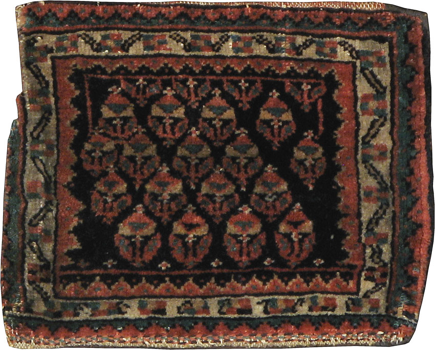 Antique Persian Bag Face, No.24280 - Galerie Shabab