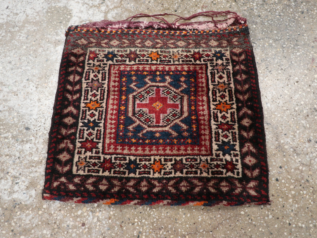 Vintage Persian Baluch Bag (Pair: 2 of 2), No.24339 - Galerie Shabab