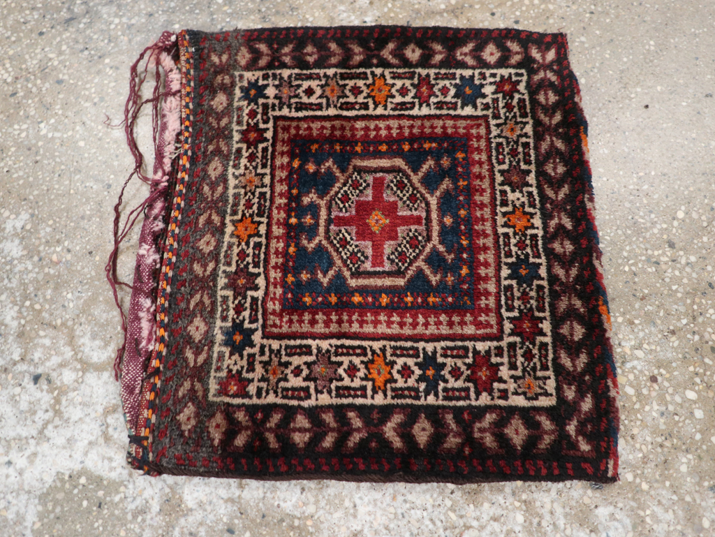 Vintage Persian Baluch Bag (Pair: 2 of 2), No.24339 - Galerie Shabab
