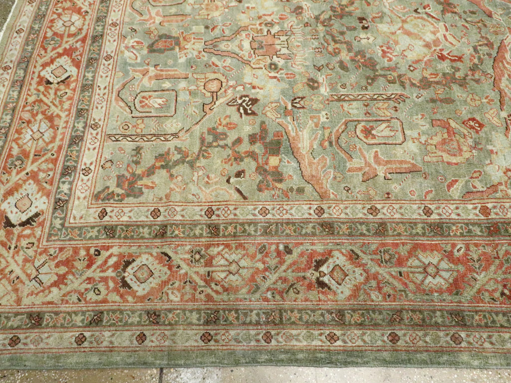 Antique Persian Mahal Carpet, No.24372 - Galerie Shabab