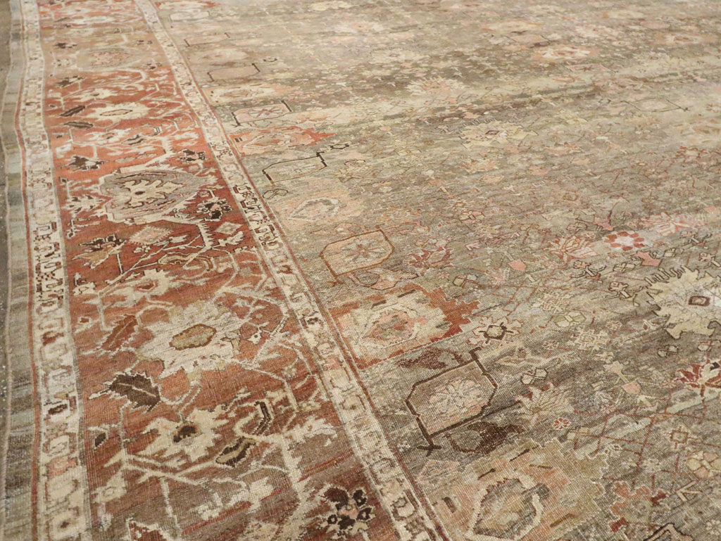 Antique Persian Bidjar Carpet, No.24374 - Galerie Shabab