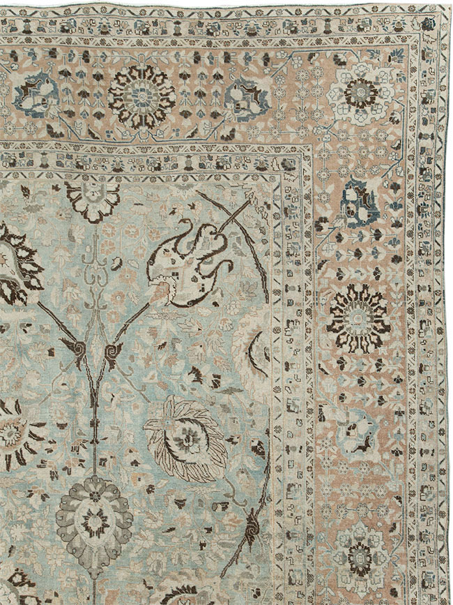 Antique Persian Tabriz Carpet, No.24400 - Galerie Shabab