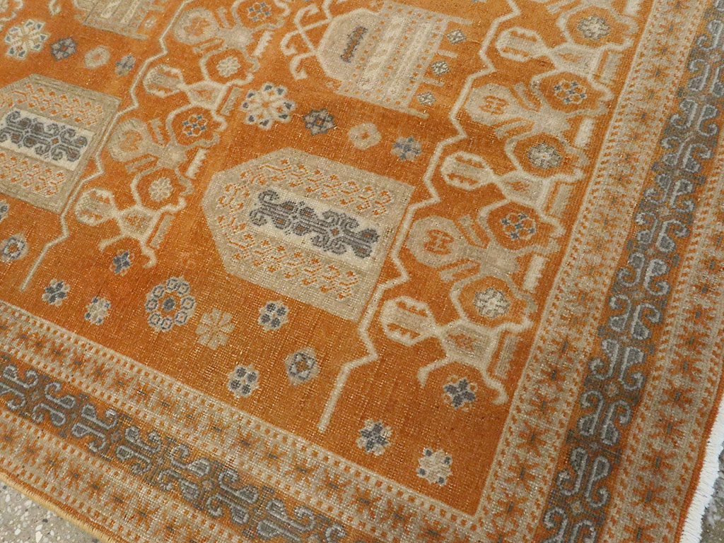 Vintage Persian Afshar Accent Rug, No.24454 - Galerie Shabab